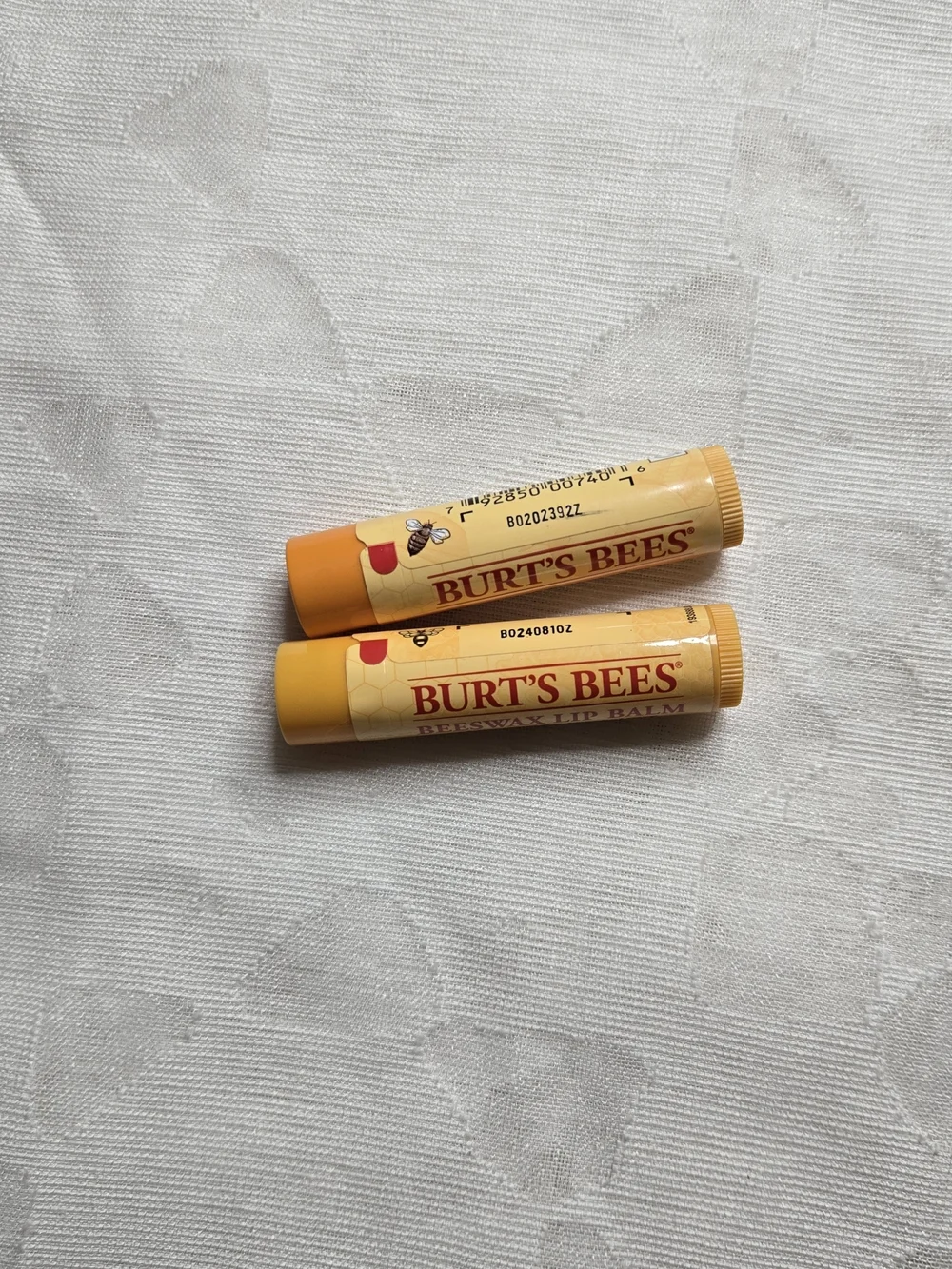 *SALE* NEW Burt's Bees Beeswax Lip Balm 2-Pack Mango & Peppermint 0.15 oz Solid